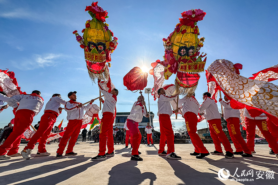 安徽郎溪:龙灯归来 留住乡愁