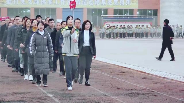 强身强志,向上向善——渠县三汇中学第38届冬季运动会开幕