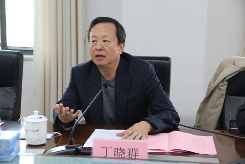 省政协常委,提案委主任丁晓群带队走访省科技厅