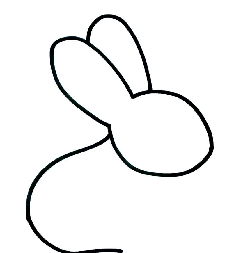 兔年画兔子:简单几步get萌兔简笔画