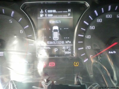 车子显示轮胎压力过低是什么意思