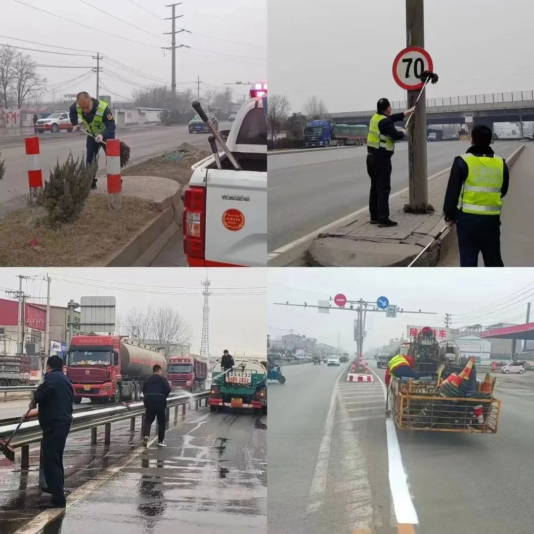 邯郸交通：春季绿化养护忙，提升环境保畅通