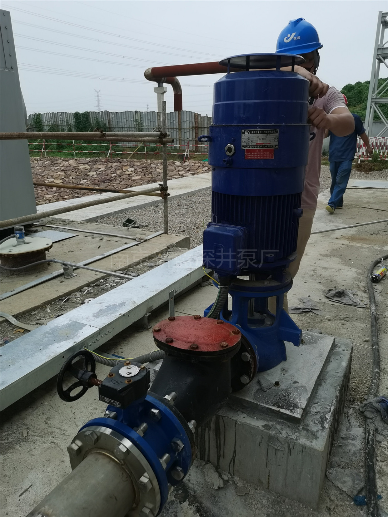 长轴深井泵-调试