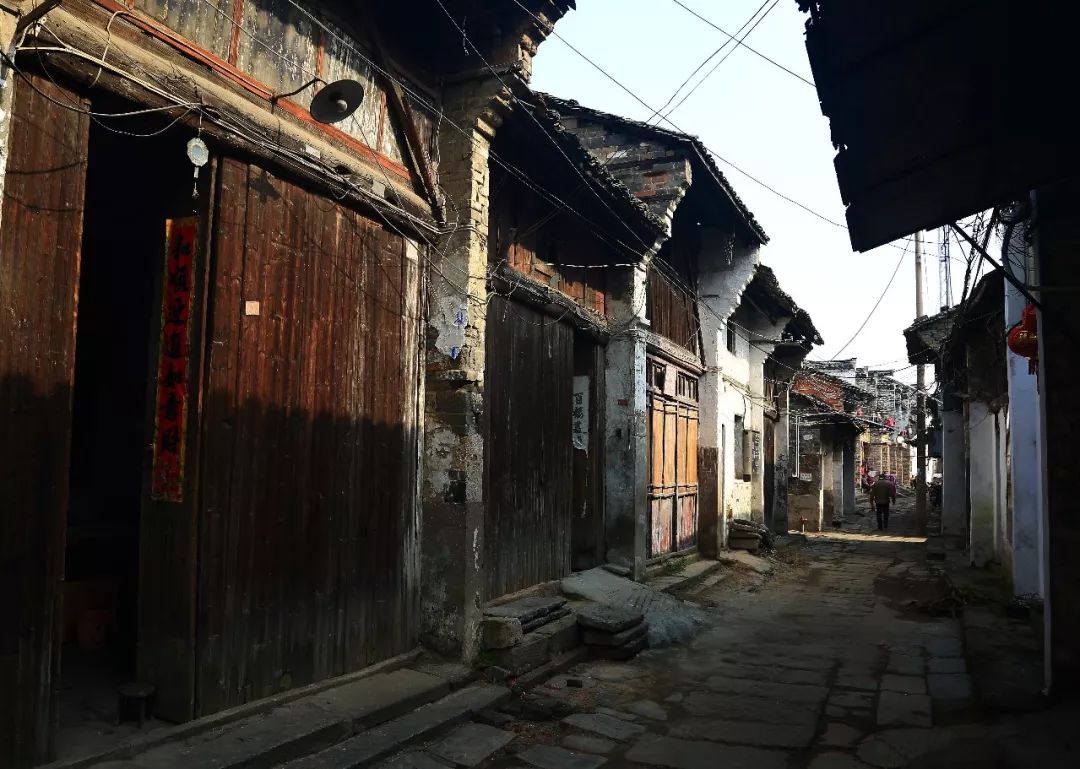 通城县麦市老街的老照片