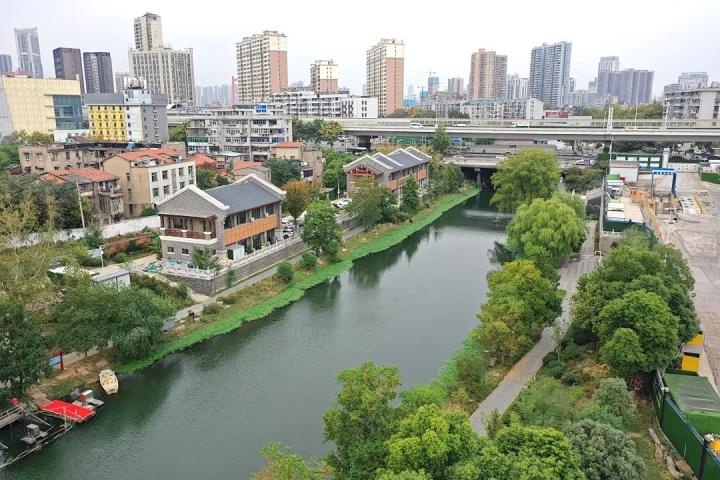 中新网:巡司河全新亮相 还城市一个蓝绿生态空间