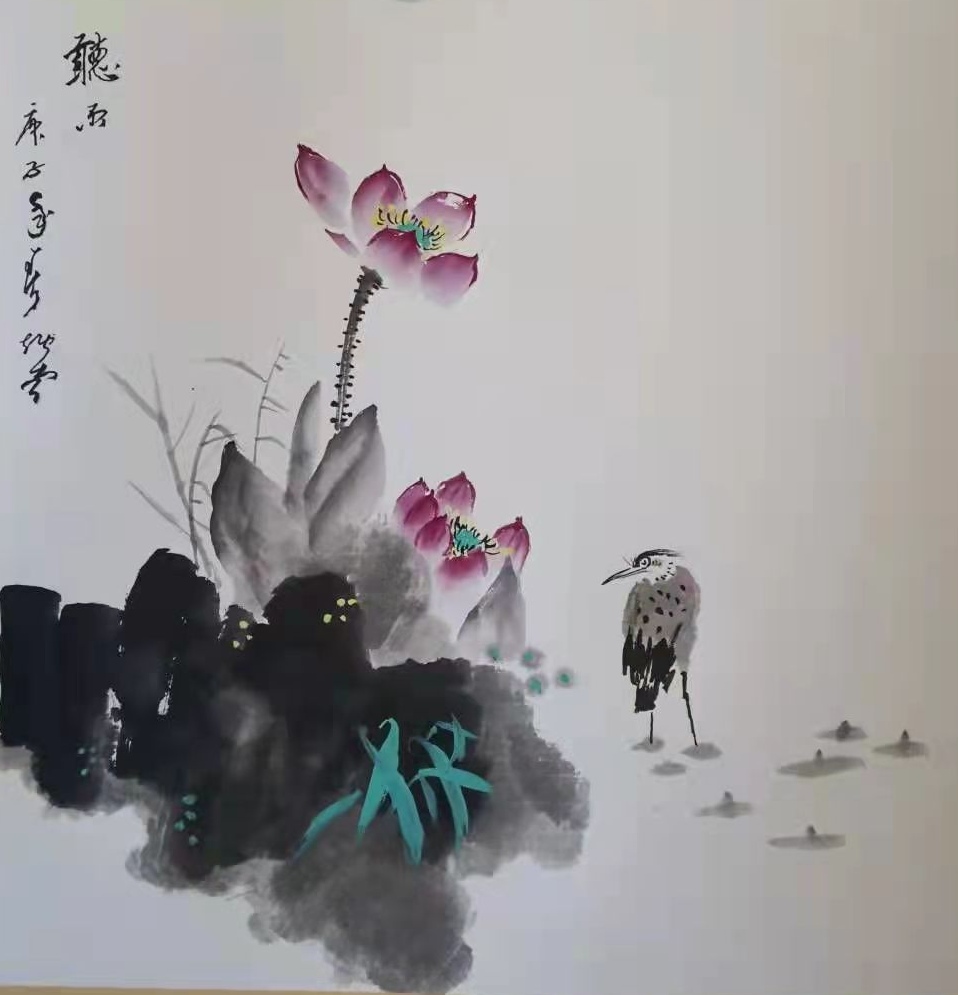 当代著名画家赵炳南国画作品欣赏
