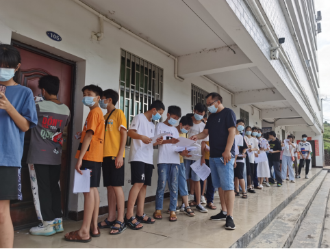 桂阳九中:开展学生疫苗接种 筑牢校园防疫屏障