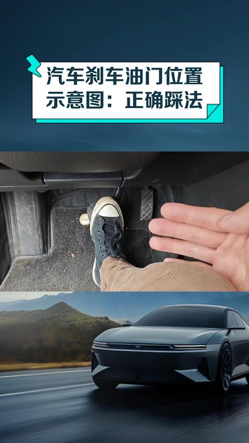 汽车油门刹车在哪个位置