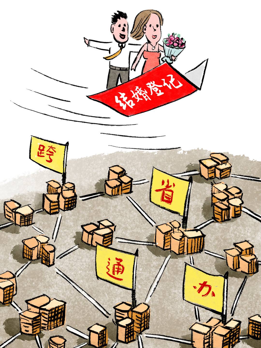画说热点|婚姻登记