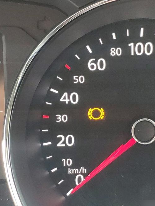 速腾汽车仪表盘有个圆圈是怎么回事