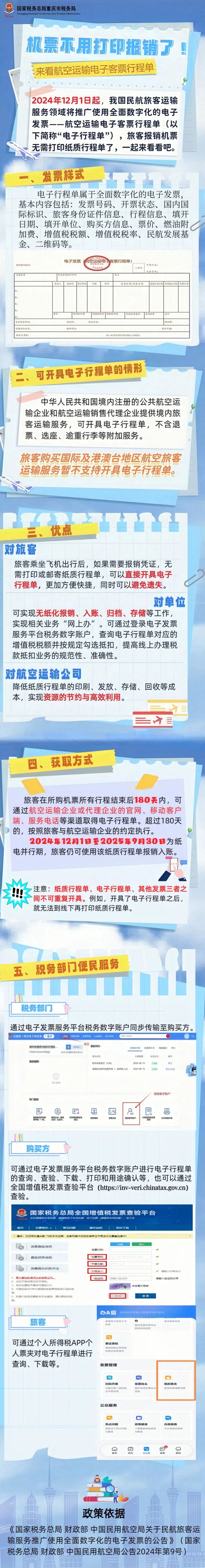 机票不用打印报销了!来看航空运输电子客票行程单
