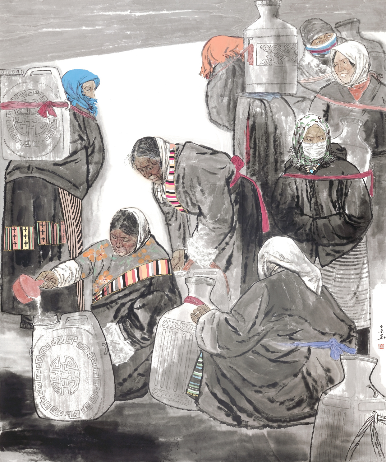 80后实力派人物画画家——刘亚东