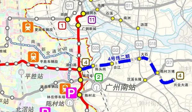 广州地铁线路图（广州53条地铁规划曝光）
