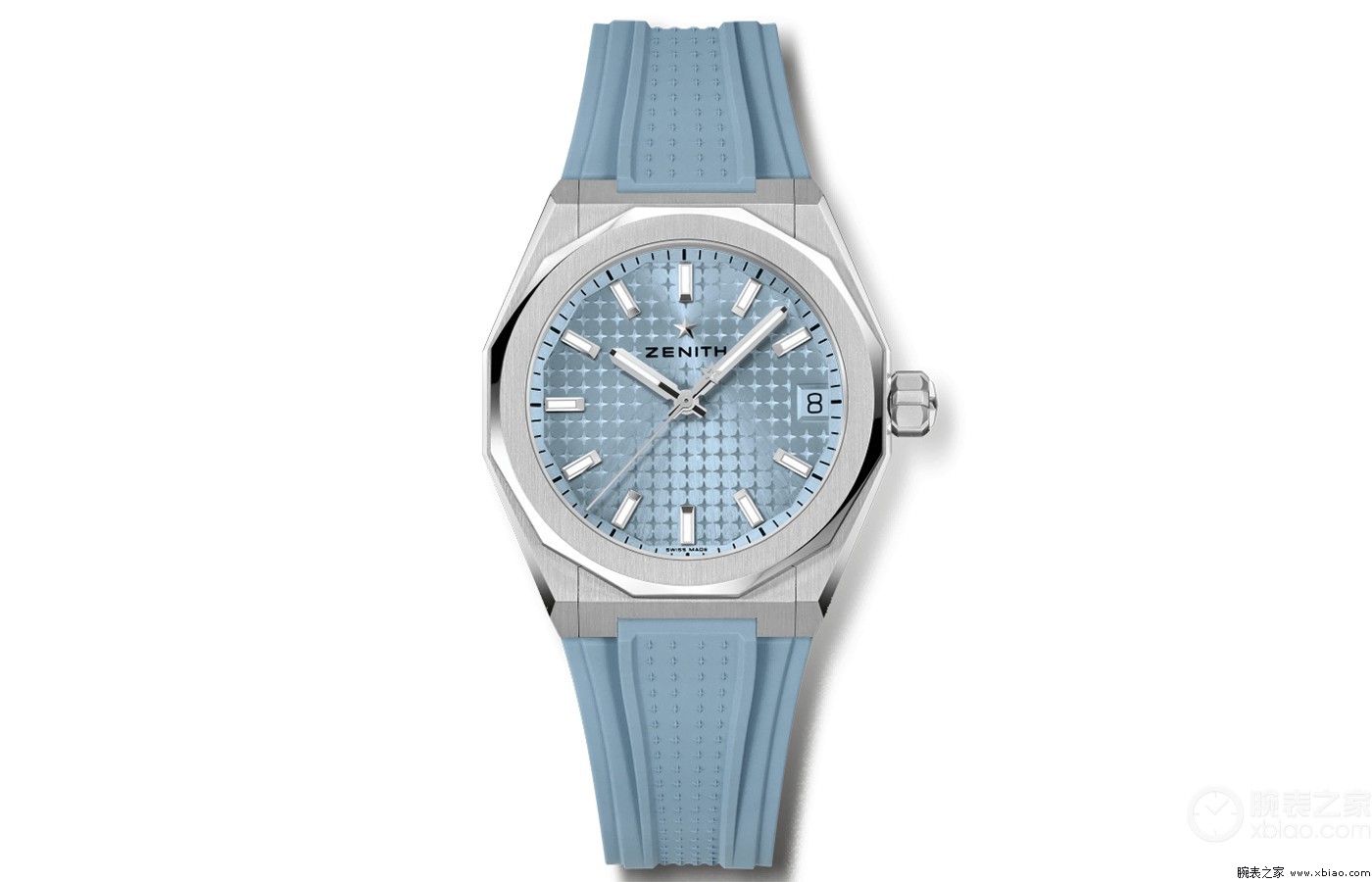 冷冽如冰:zenith真力时将冰蓝色融入表盘推出三款全新 defy skyline