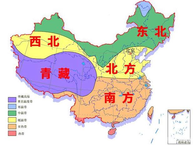 中国南北方差异大盘点