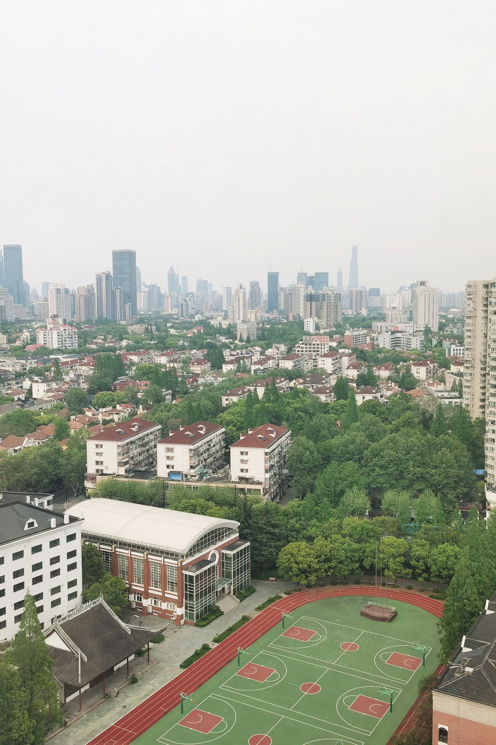 高楼窗外风景照片图片