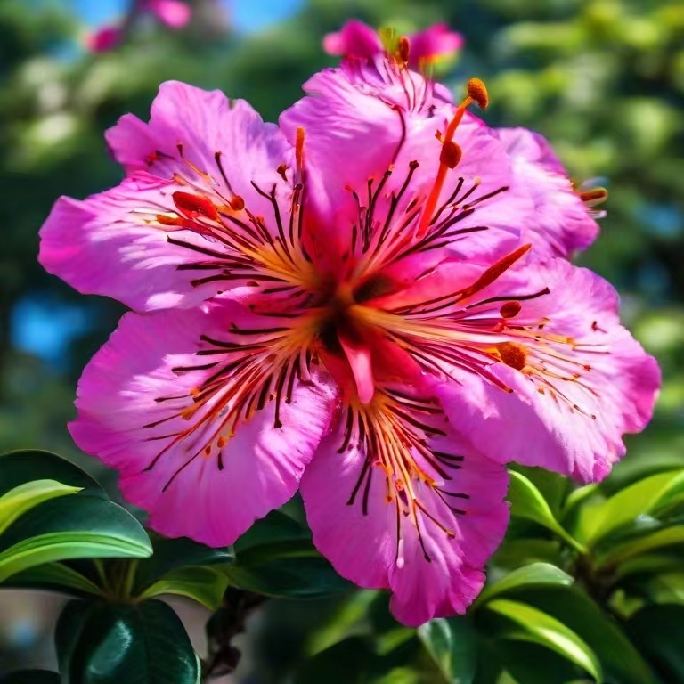 头像·杜鹃花:春天的使者