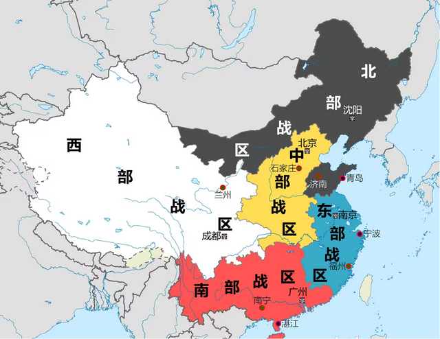 西北,华北,中南,华南,华北,北部,都是指哪里