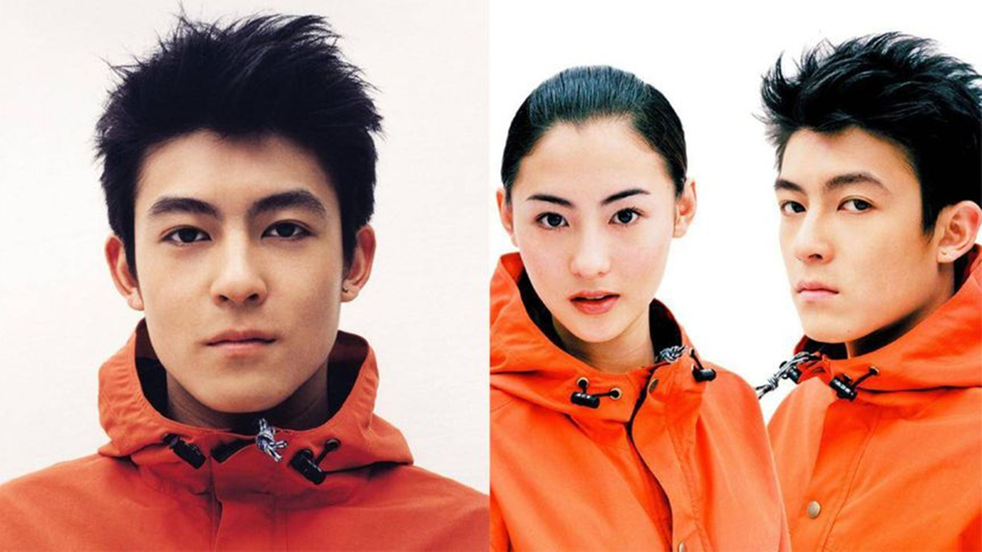 张柏芝陈冠希早年情侣写真首曝光,女美男帅颜值巅峰,cp感十足