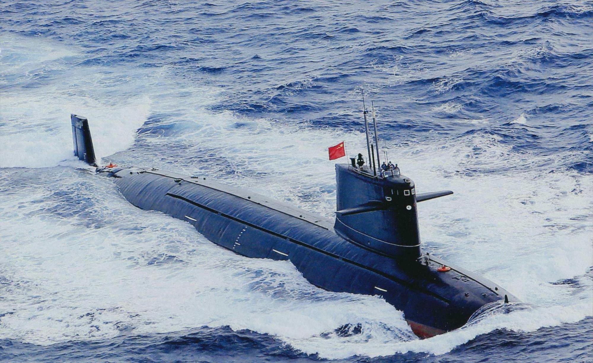 中国海军长征16号潜艇图片