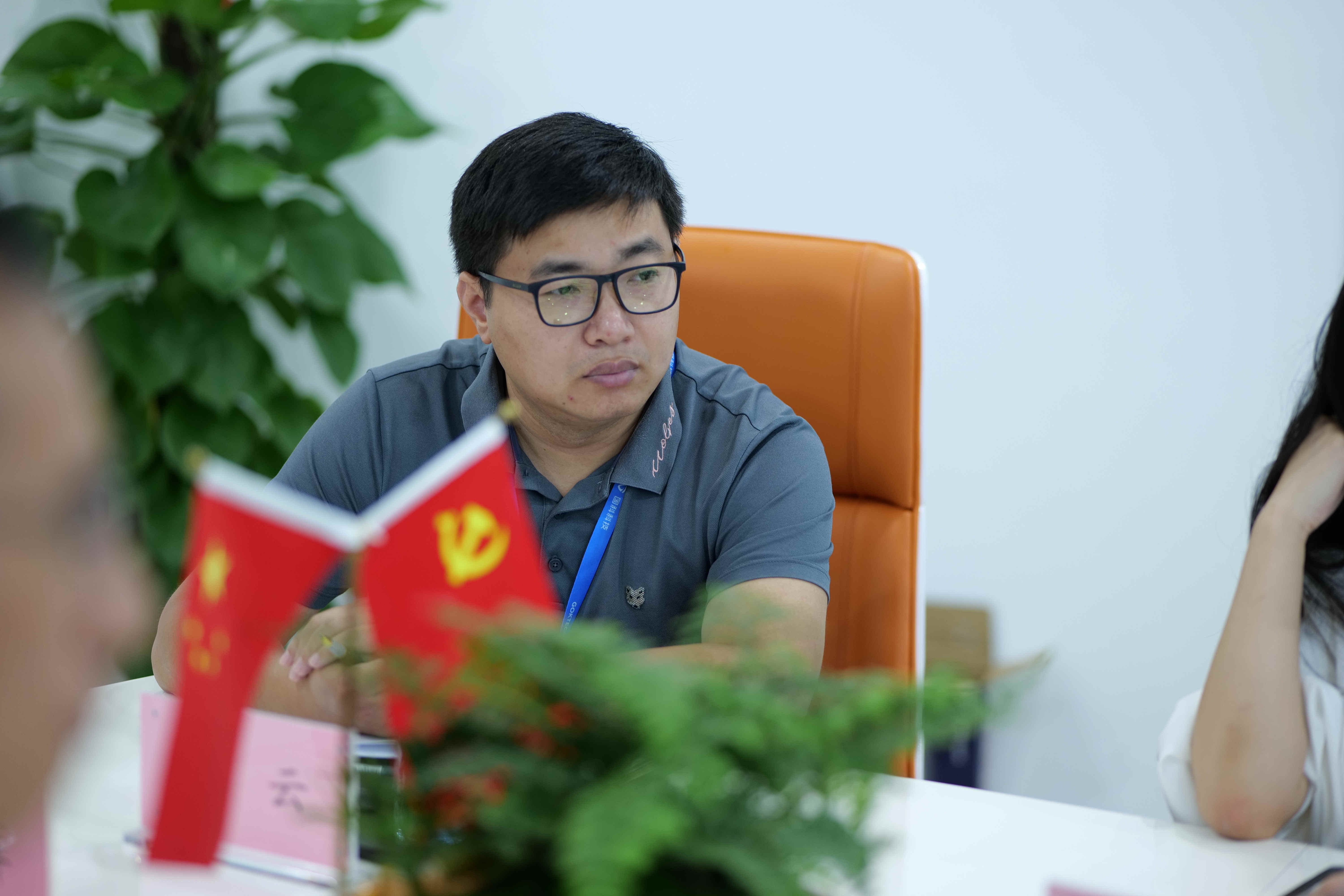 漳州人才发展集团有限公司董事长方泗平等领导一行到访国科科技