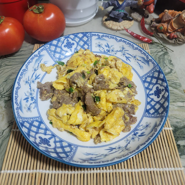 牛肉片炒蛋,简单易做,鲜香嫩滑