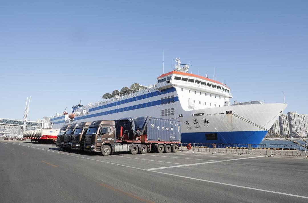 强强联合!大连新增一条海上"建材运输高速通道"