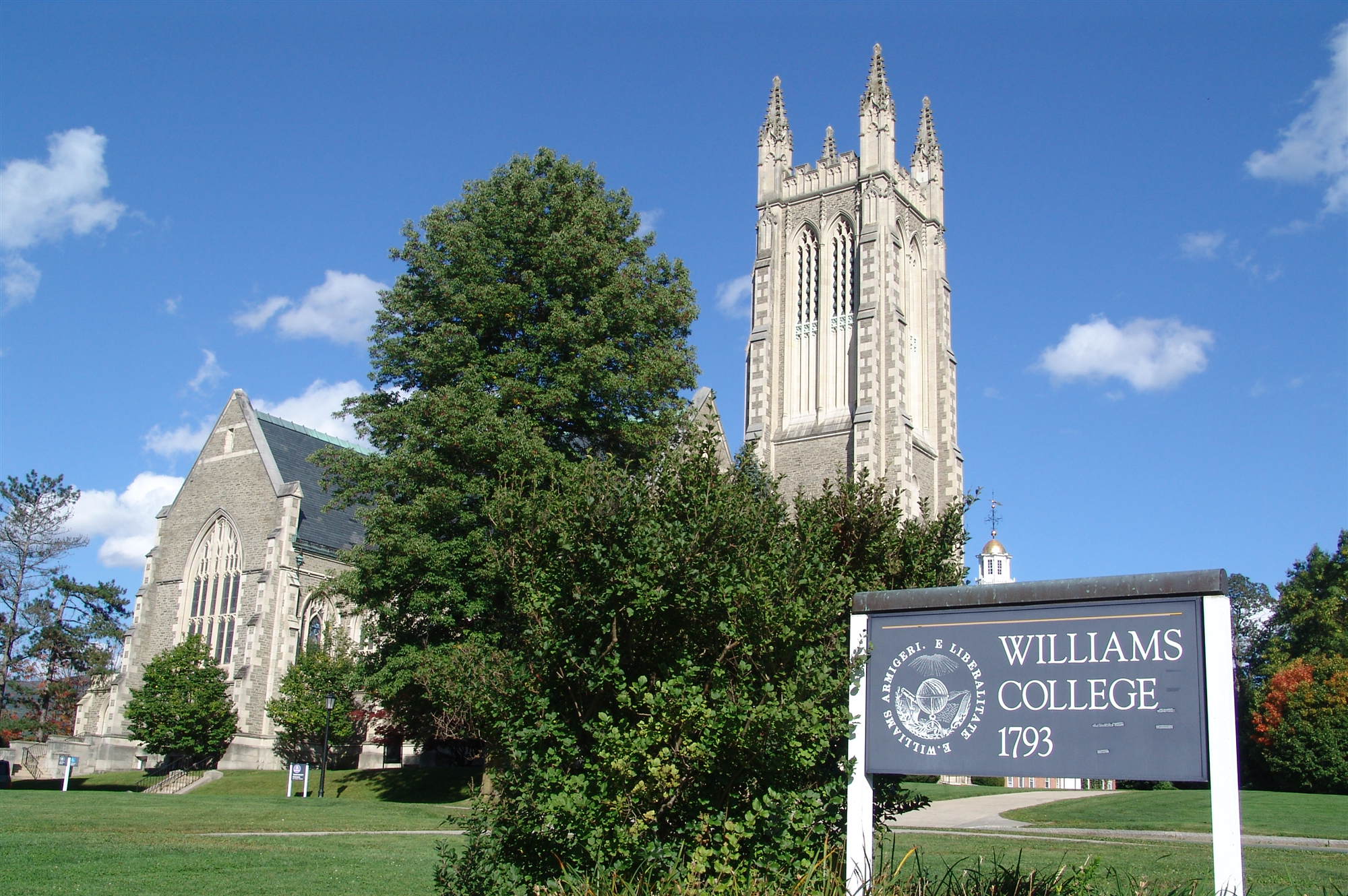 到最美的大学看看,这里是威廉姆斯学院