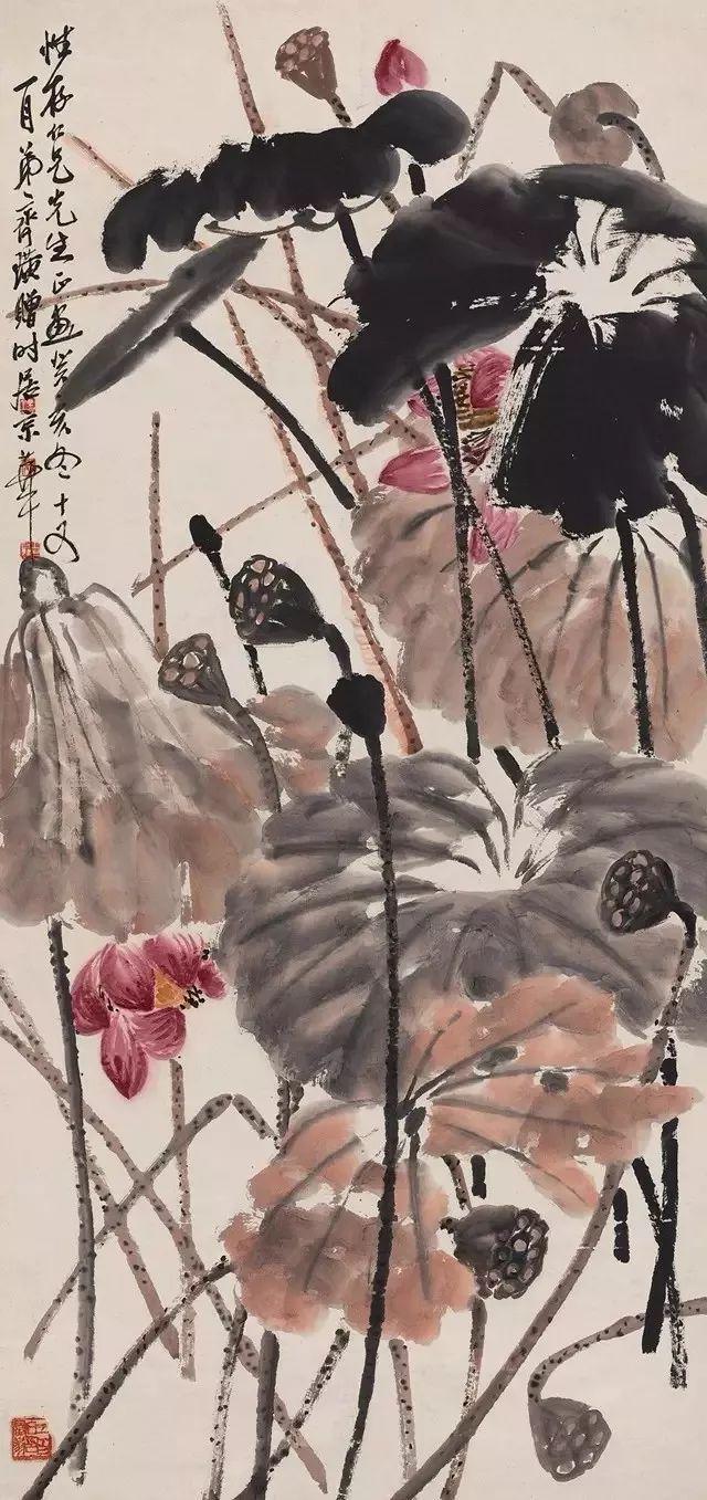 枯荷入画,真美!