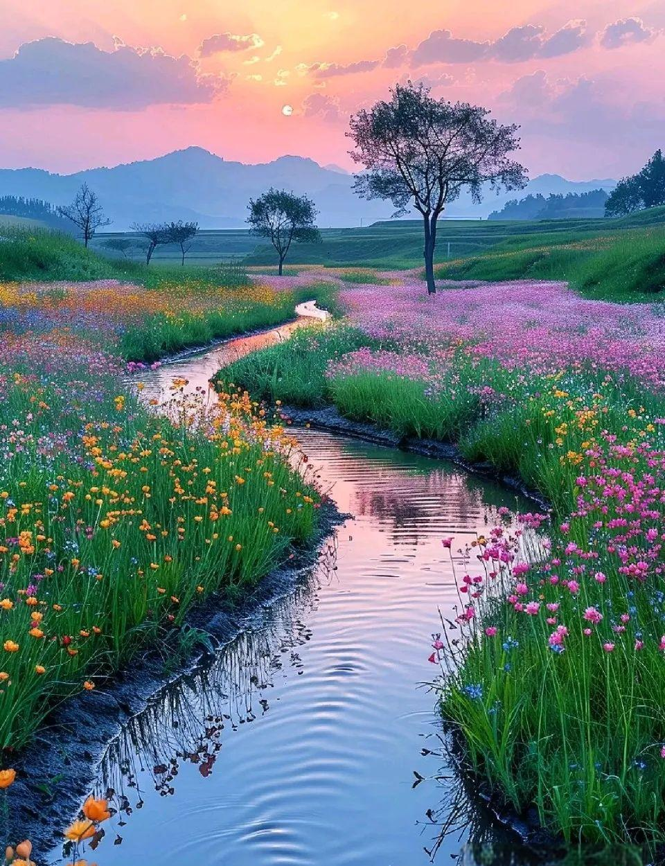 多幅符合中国人审美的春景美图,既养眼又养心,令人陶醉!