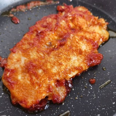 一勺葱伴侣,成就招牌美味 辣酱煎鸡排