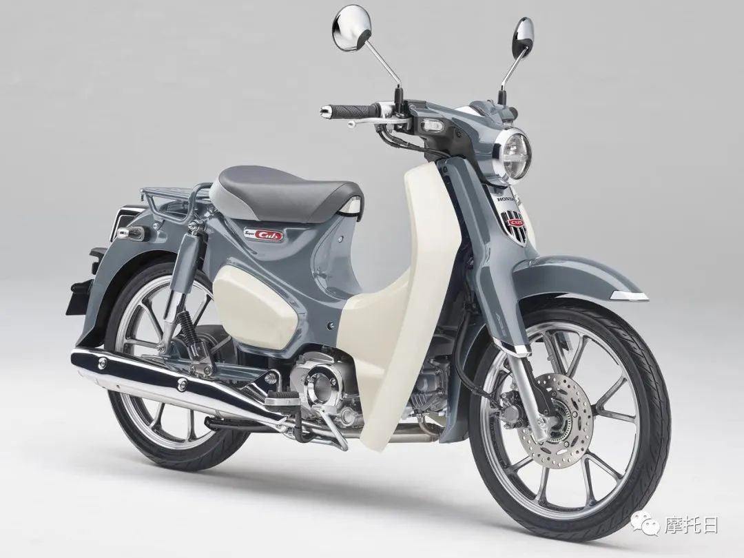 本田发布2023款超级幼兽super cub c125,新增两个灰色系配色