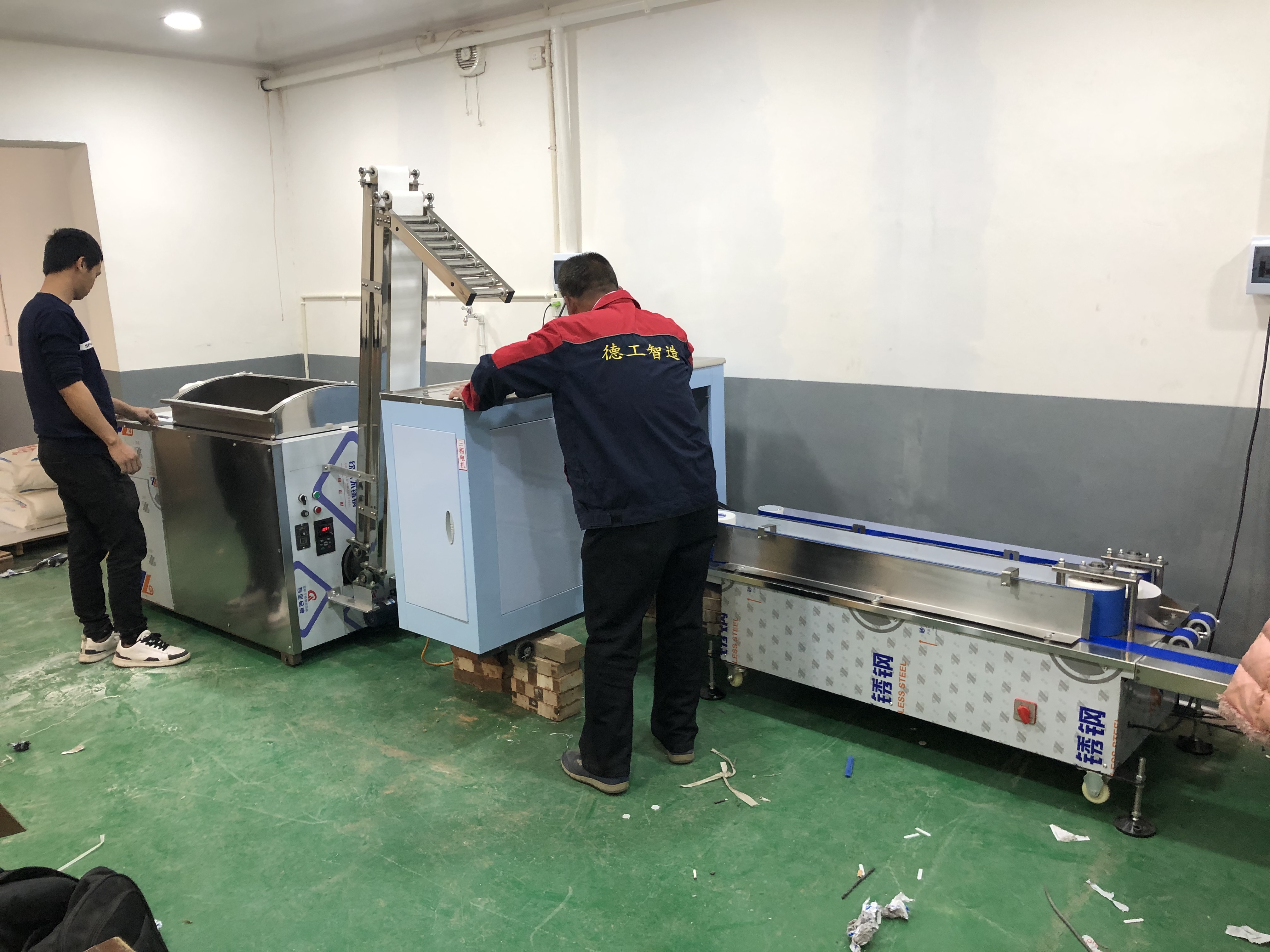 馒头机生产线一体化设备