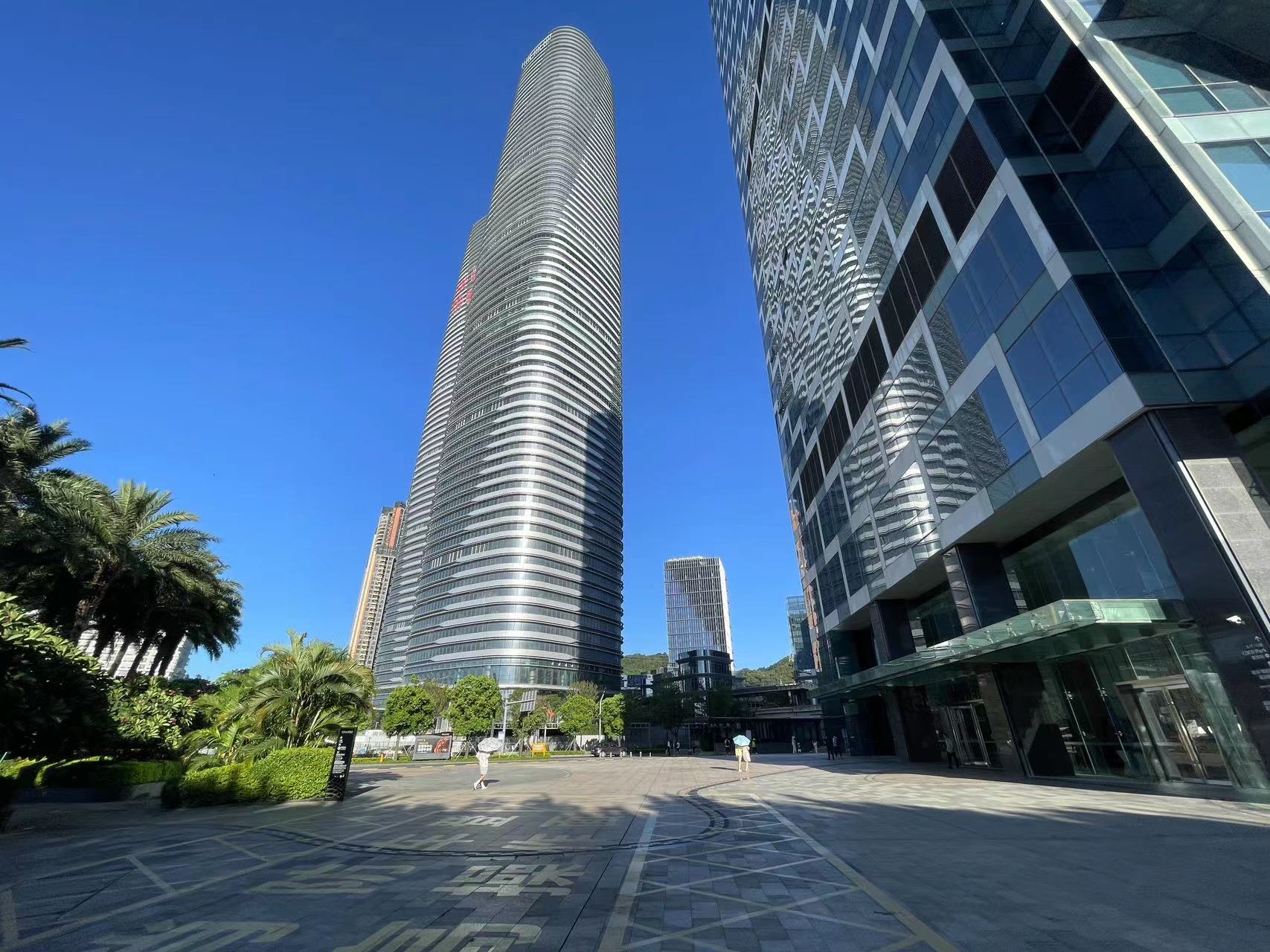 坂田星河world双子塔 中国第一等高双子塔 湾区超甲级写字楼