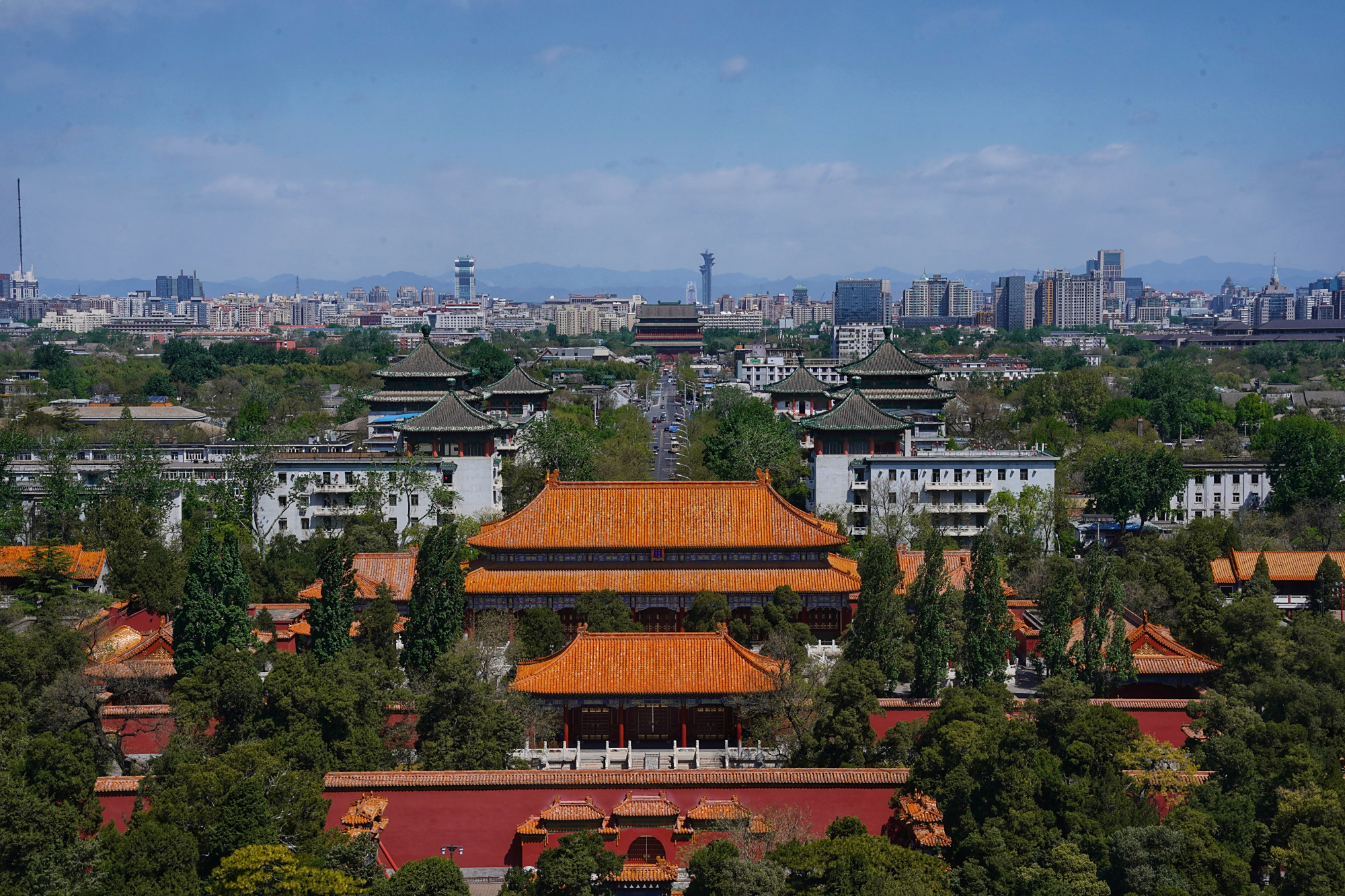 北京中轴线长安街将实行色彩管控,老城修缮避免简单涂抹覆盖