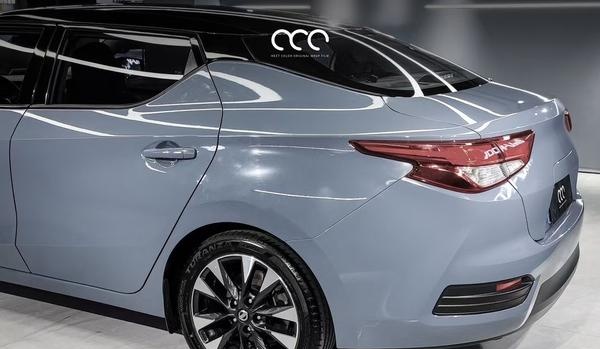 日产蓝鸟 漫彩改色膜亮水泥灰