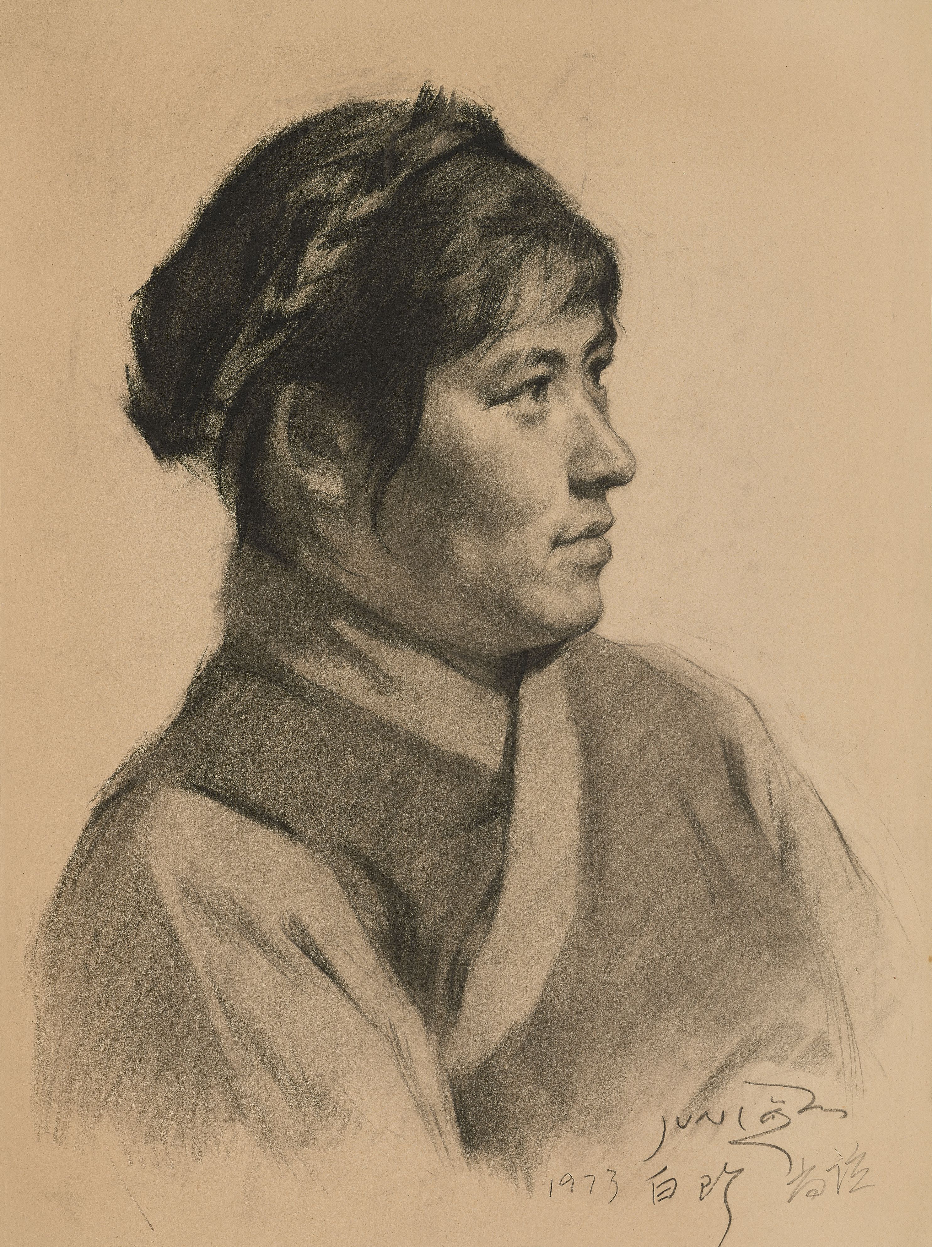 时代生活的肖像!靳尚谊素描展即将开幕