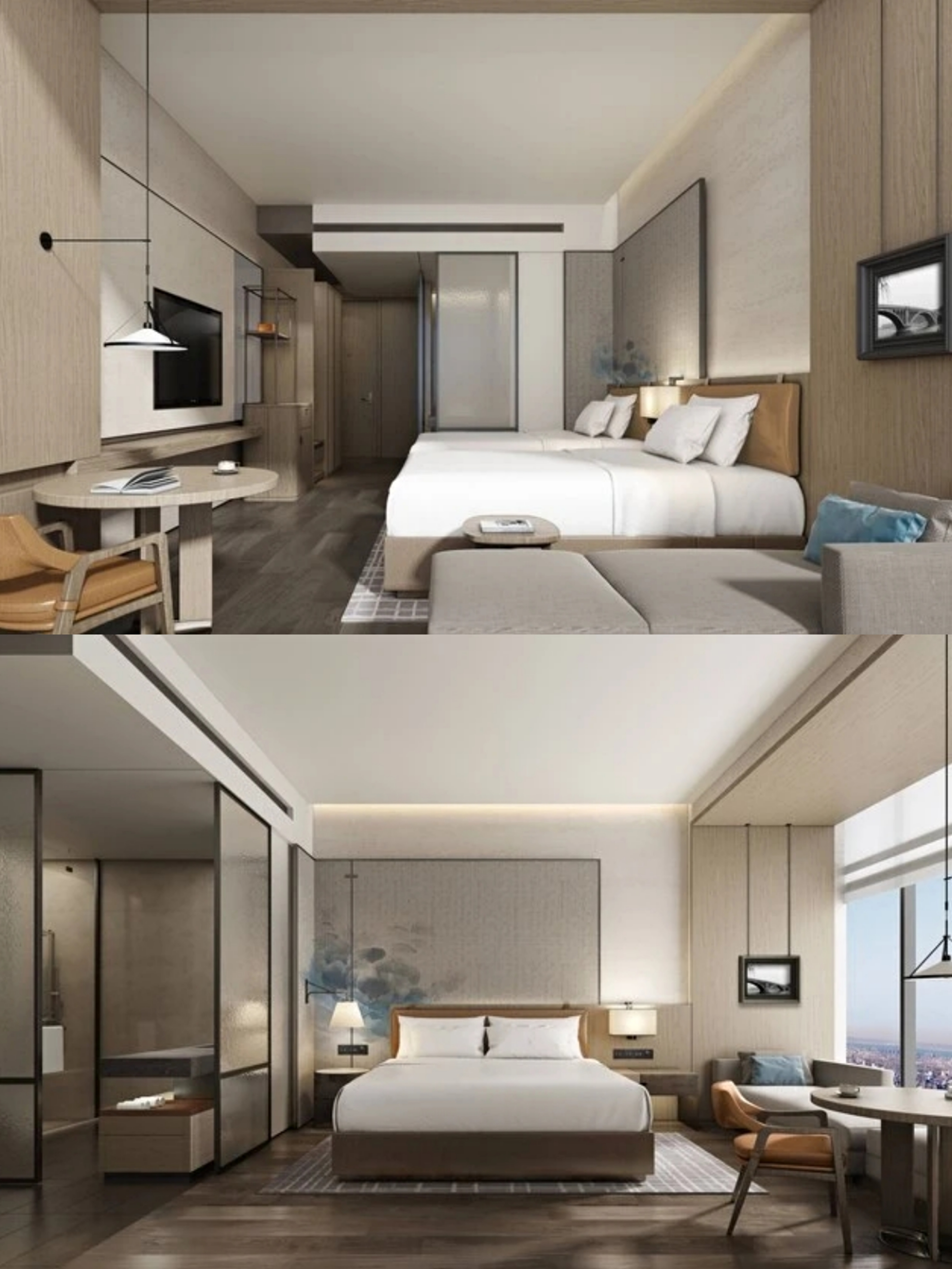 古都新怡的商旅酒店洛阳万怡酒店灯具照明案例