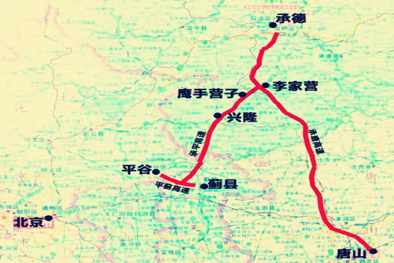 牟元高速公路线路图图片