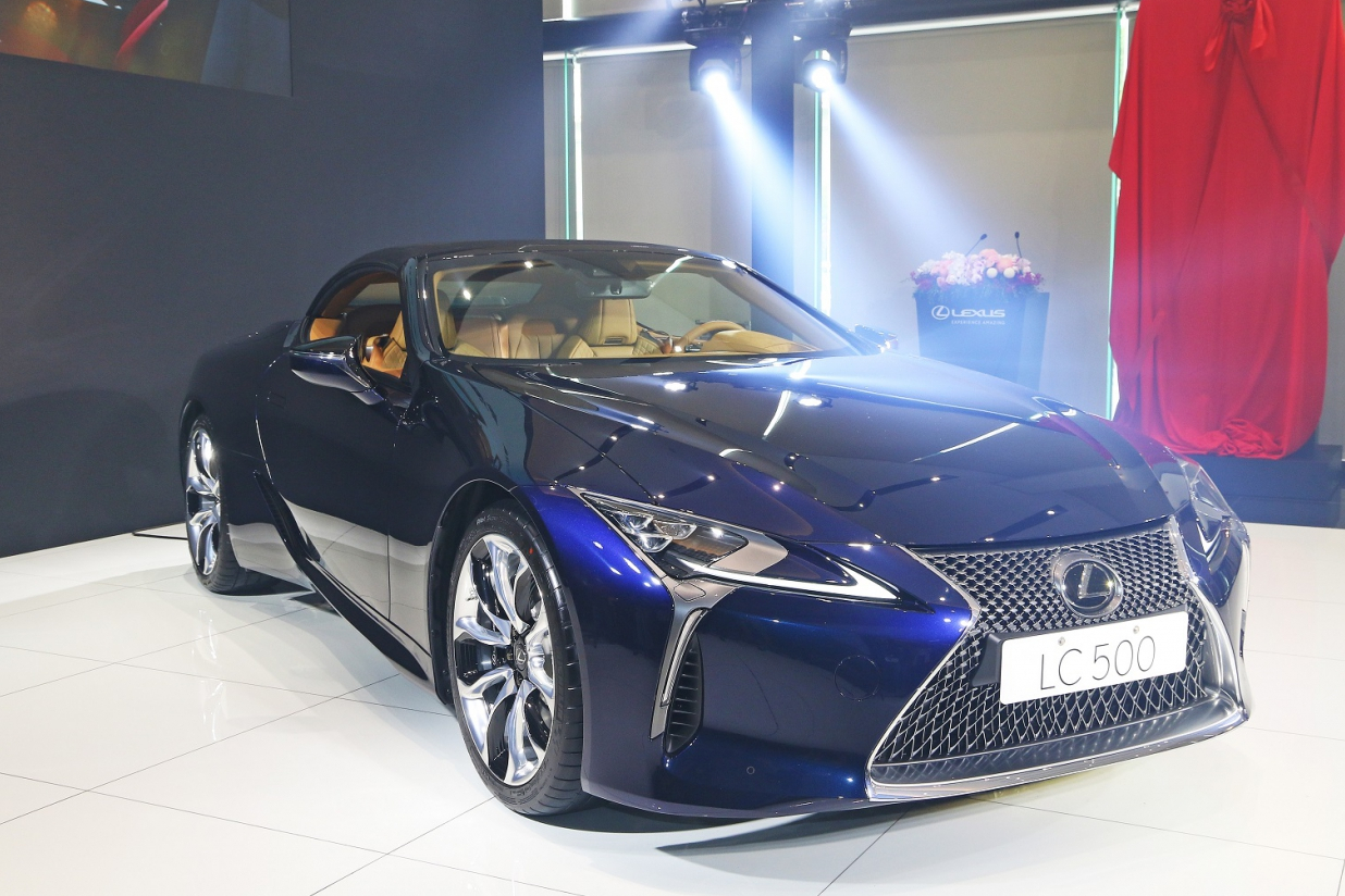 新款敞篷跑车雷克萨斯lc convertible近期在市场上表现情况如何了