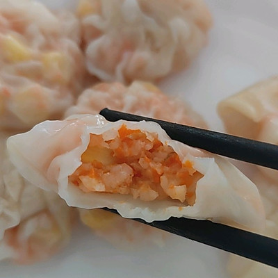 冬日滋补不上火,这道玉米虾仁蒸饺你需要拥有!