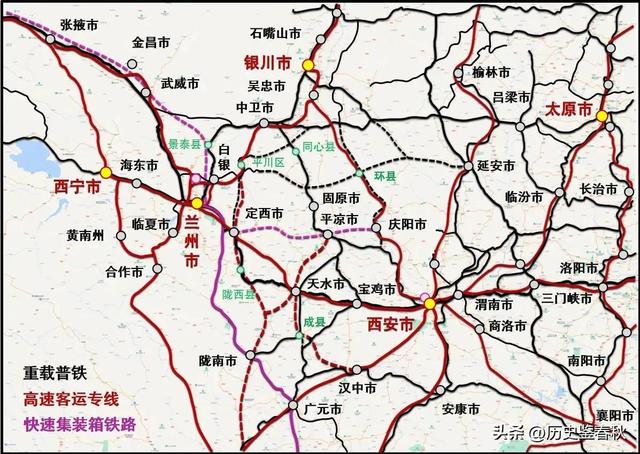 天水和平凉,谁是未来陇东最大的铁路交通枢纽城市