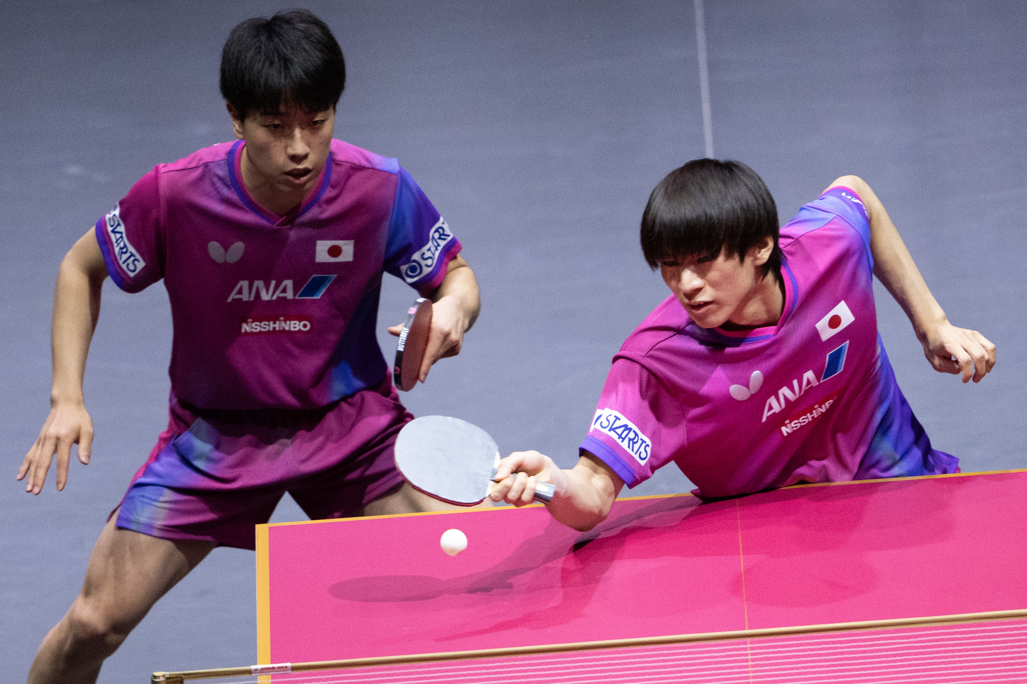 —世乒赛:篠塚大登/户上隼辅获男双冠军