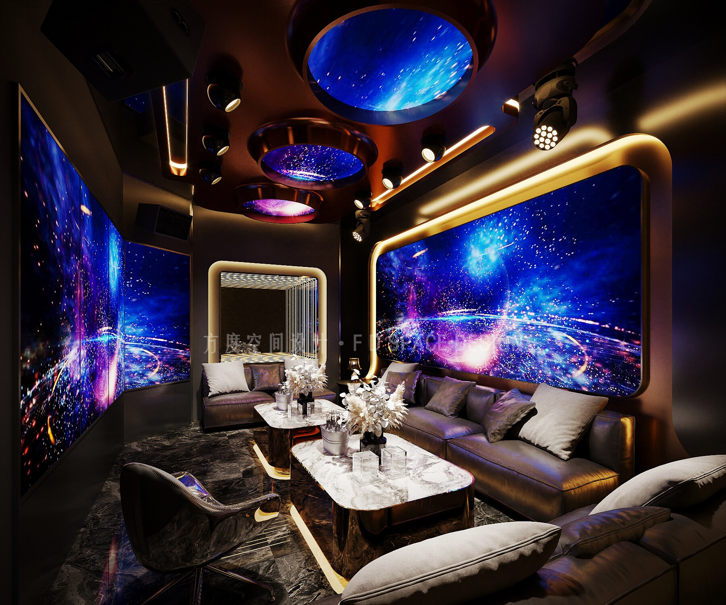 ktv设计|ktv简约派对设计的简约核心是什么?