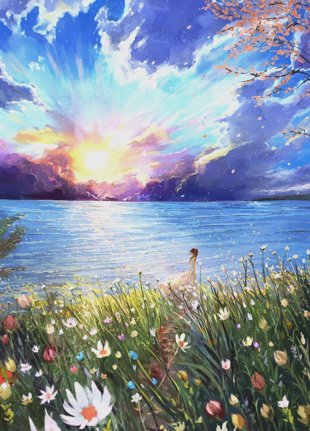 插画精选|jungsuk lee 梦幻唯美的女孩插画作品