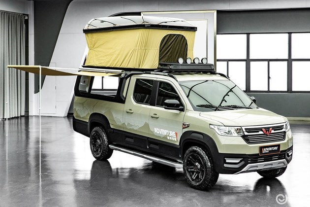 2021上海车展探馆:五菱征途改装版