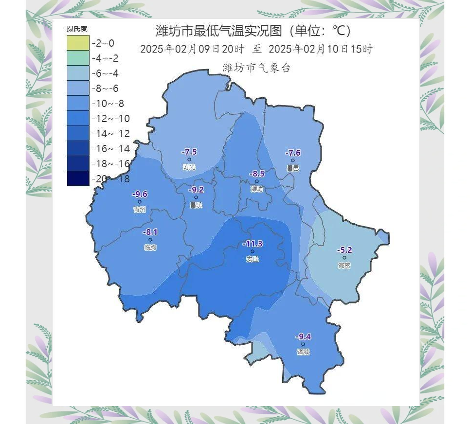 今天潍坊天气预报预报