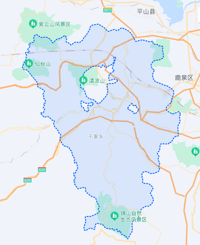 井陉县行政区划图图片