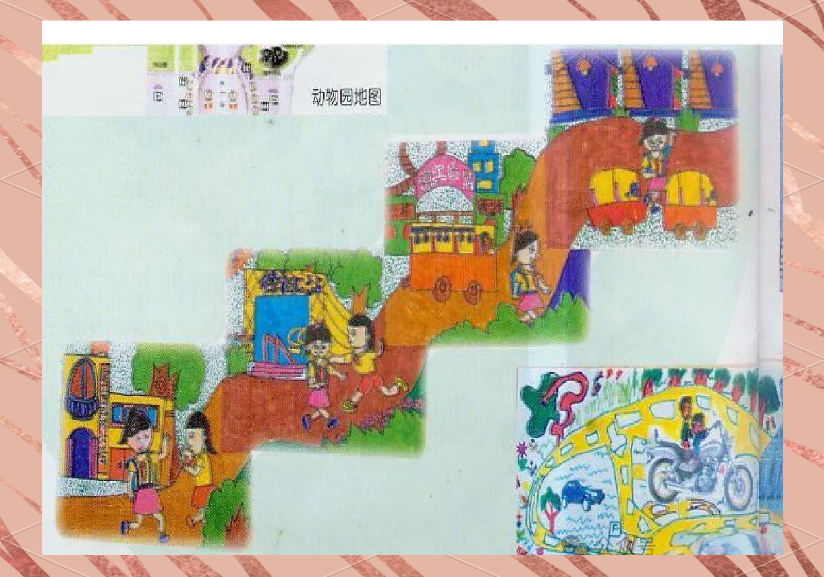 用绘画记录回家路:从学校到家的路线图创作