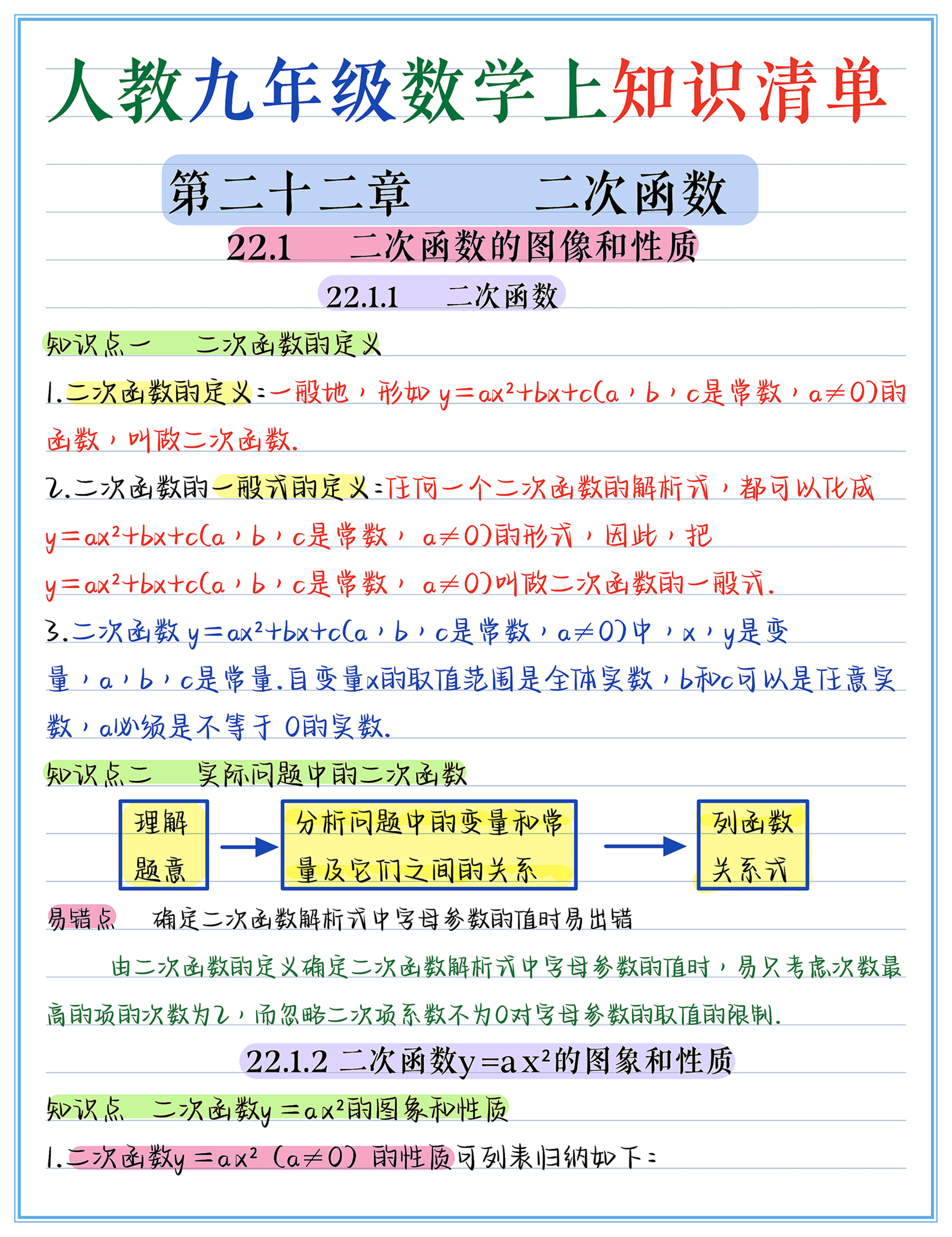 九年级数学